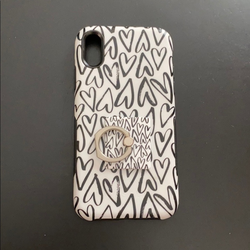 iPhone XR Heart Case with Ring